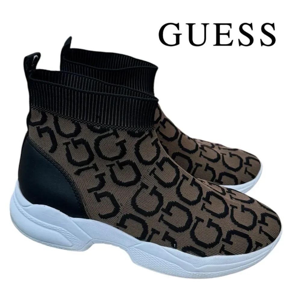 GUESS Women's Pause Stretch Knit Sneakers 9
